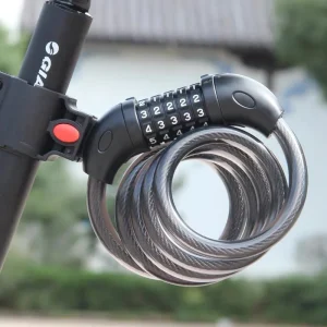 Tonyon Password lock 5 Digit Code Combination Bicycle Security Lock